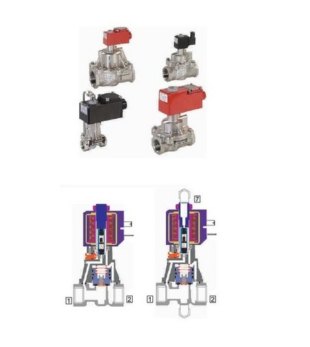 Rotex Aluminium, Brass Pilot Operated Solenoid Valve, Model Name/Number: 21203