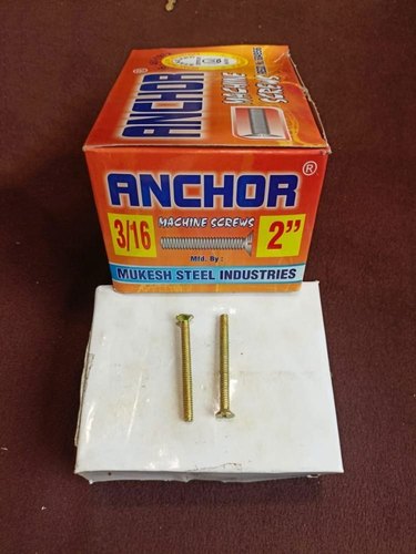Stainless Steel Polished Anchor Machine Screw