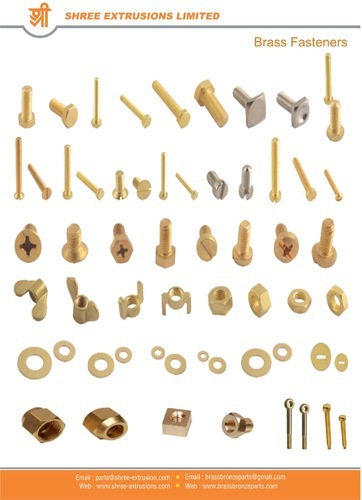 Shree Extrusion Brass Fasteners