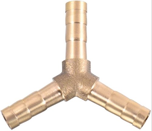 1/2 inch Male Brass Y Shape Pipe Joint