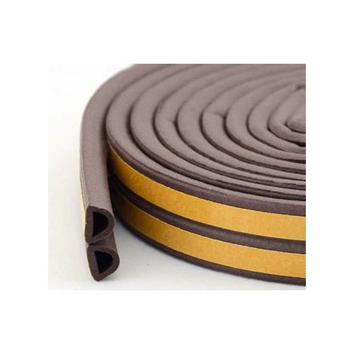 Brown EPDM Self Adhesive Door Seal