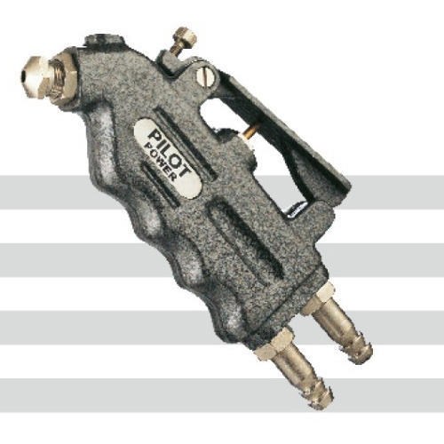 Stainless Steel Silver and Black Foundry Gun, Nozzle Size: 1.4 mm, 9 cfm