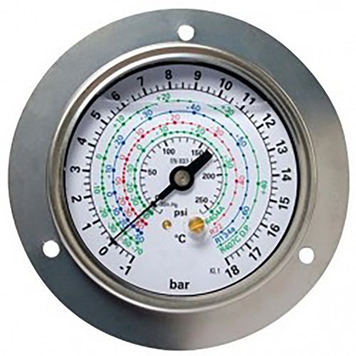 Freon Pressure Gauge For R12 / R22 / R134a / R502 / R404a / R134a Freon Gases