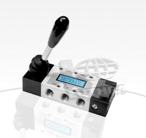 Aluminum Hand-Lever Operated Pneumatic Valve
