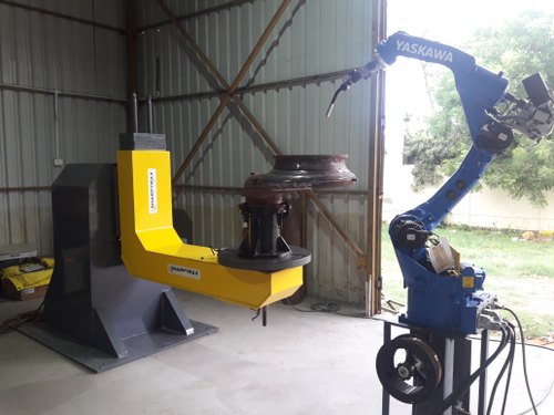 Yellow MILD STEEL L-Type Positioner, For Robot, Model Name/Number: Stlp 1t