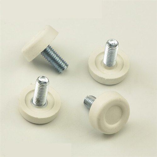 Nylon Leveling bolt, Nut Shape: Round img