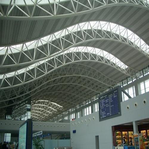 Mild Steel Prefabricated Space Frame