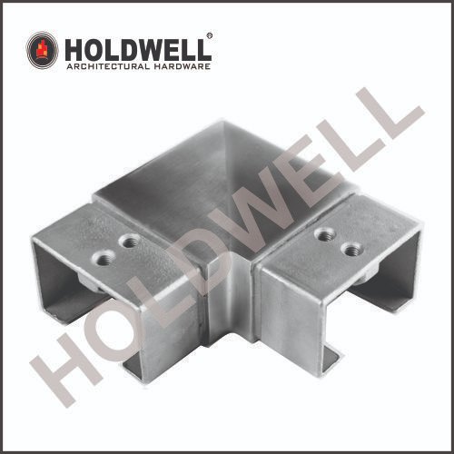 SS Rectangular Tube Jointer, Shape: L Type