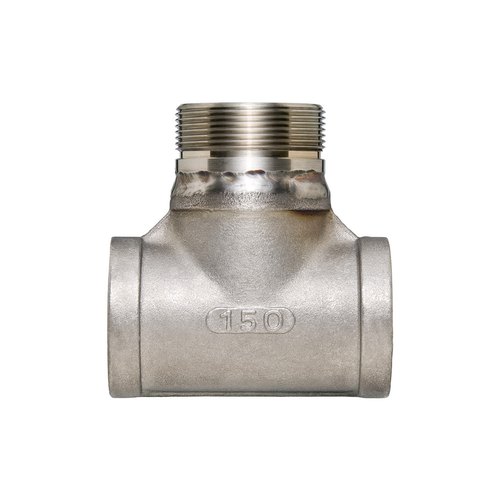 1 inch Threaded Stainless Steel Flow Tee, For Pipe Fittings