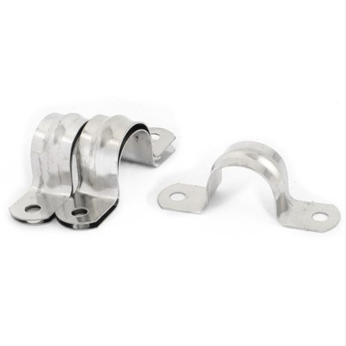 Silver Polished Stainless Steel Saddle Clamp