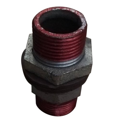 Threaded CI Hex Nipple, For Plumbing Pipe