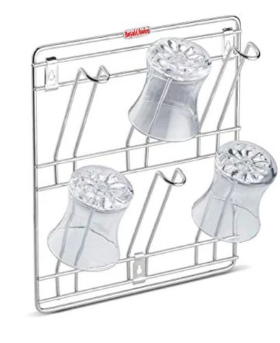 Steel Wall Stained Glass, For Kitchen, Capacity: 6